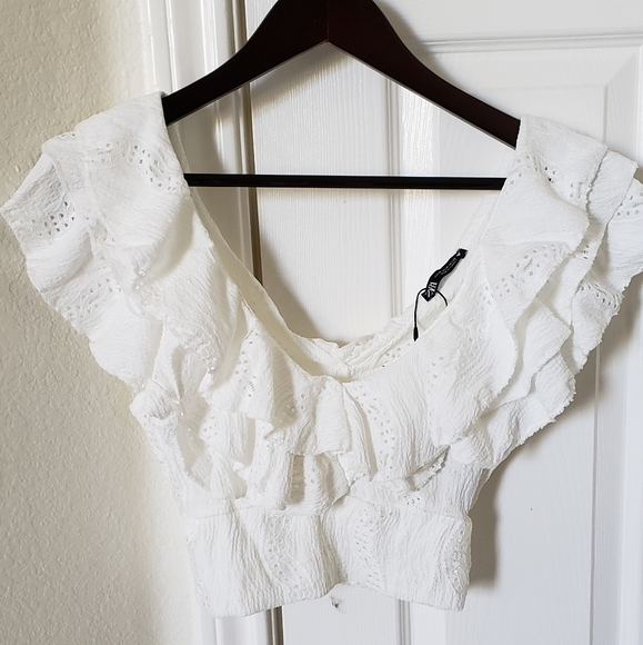 ZARA Ruffled Top - Picture 5 of 5